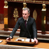 François de Rugy à l'Hemicycle en 2014