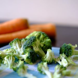 Du brocoli et des carottes