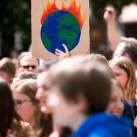 Une manifestation de Youth For Climat en Allemagne
