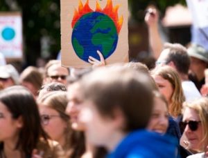 Une manifestation de Youth For Climat en Allemagne