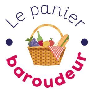 Le logo de l'initiative Le Panier Baroudeur.