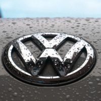 Le logo de la marque Volkswagen.
