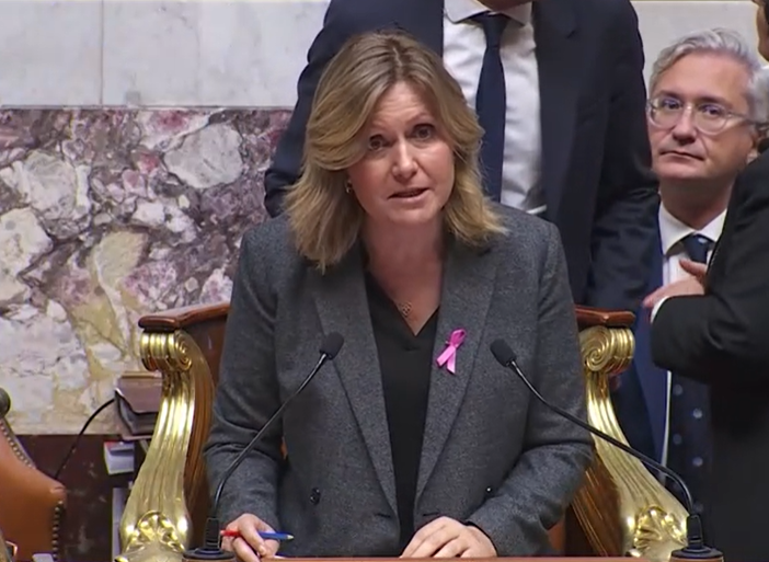 Yaël Braun-Pivet, présidente de l'Assemblée nationale.